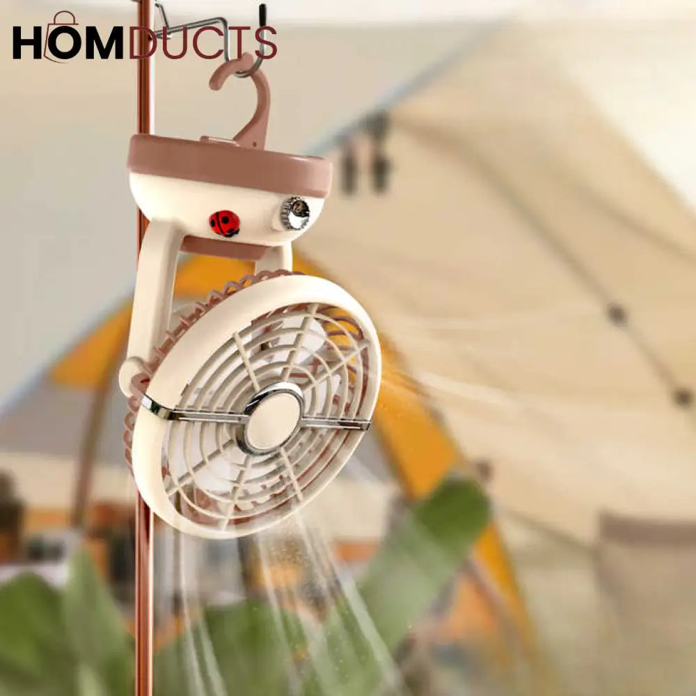 Portable Clip-On & Hanging Rechargeable Mini Fan - Versatile Personal Air Cooler