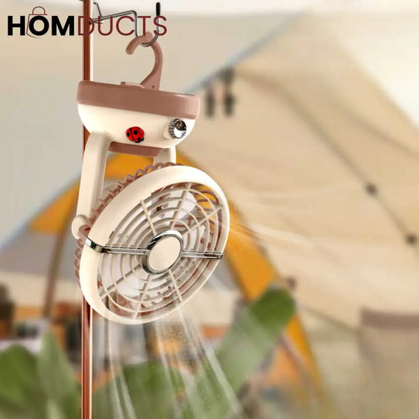 Portable Clip-On & Hanging Rechargeable Mini Fan - Versatile Personal Air Cooler