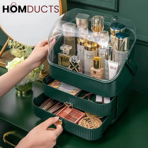 Portable Dustproof Makeup Organizer J & C