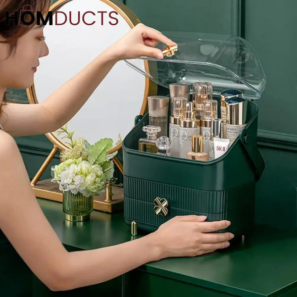 Portable Dustproof Makeup Organizer J & C