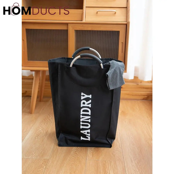 Portable Folding Laundry Basket (Heavy Quality)