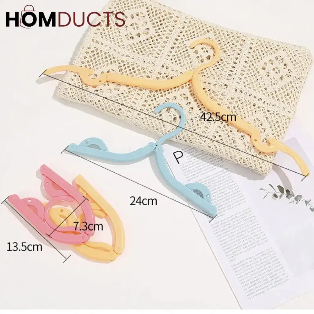 Portable Folding Travel Hanger (4Pcs)