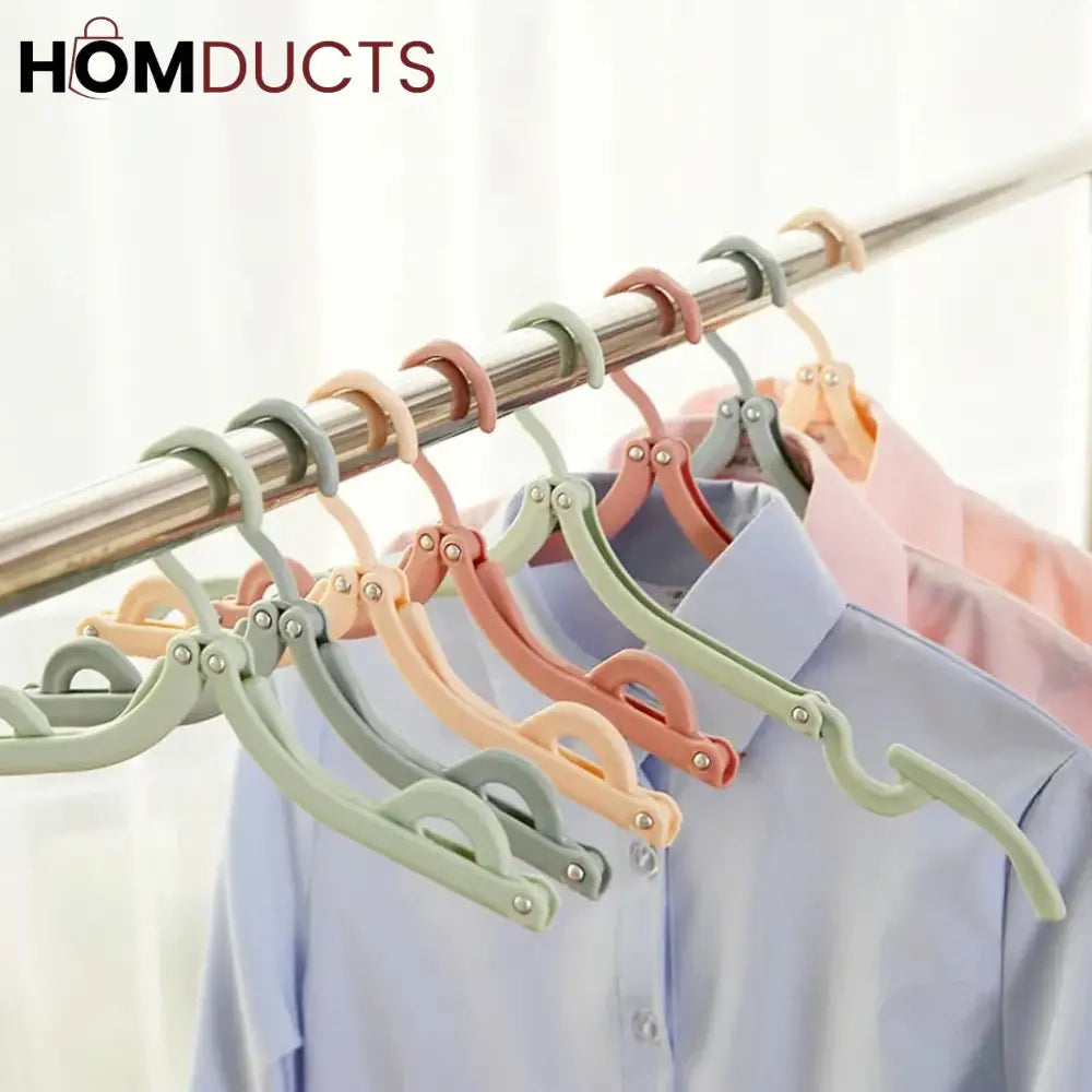 Portable Folding Travel Hanger (4Pcs)