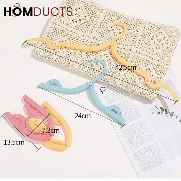 Portable Folding Travel Hanger (4Pcs)