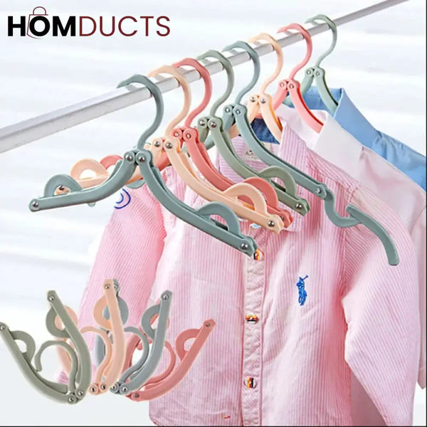 Portable Folding Travel Hanger (4Pcs)