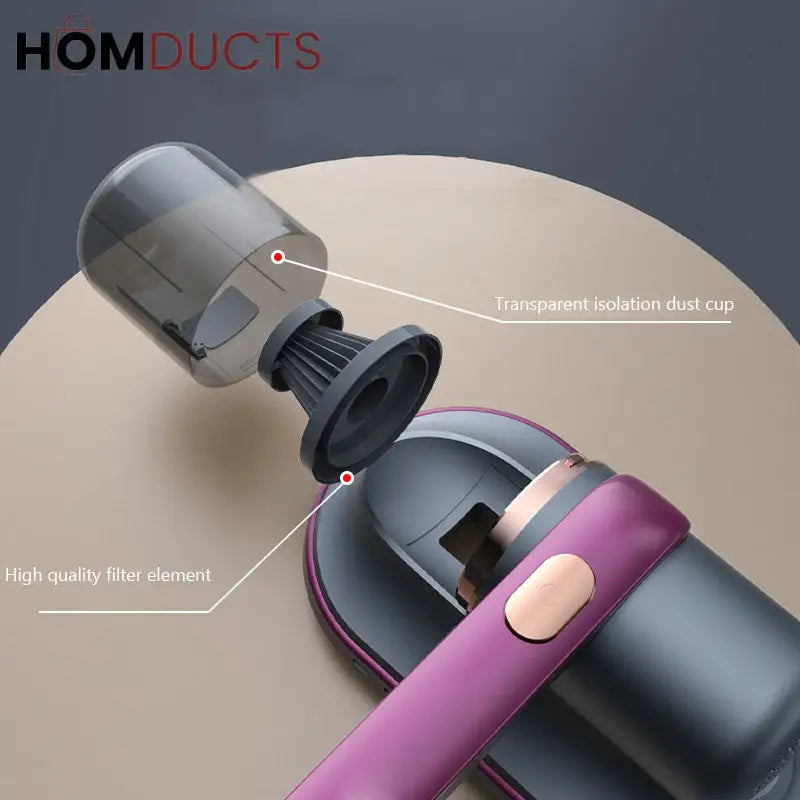 Portable High Suction Vacuum Cleaner – Handheld Dust & Allergen Remover