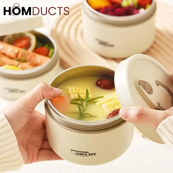 Portable Lunch Box With Insulated Bag