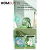 Portable Mini Fan with Super Wind Power, 3-Speed & LED Torch