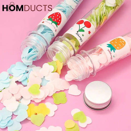 Portable Mini Flower Paper Soap