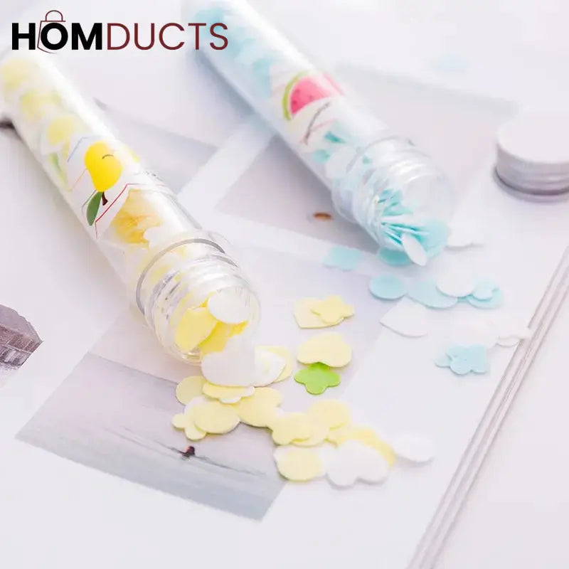 Portable Mini Flower Paper Soap