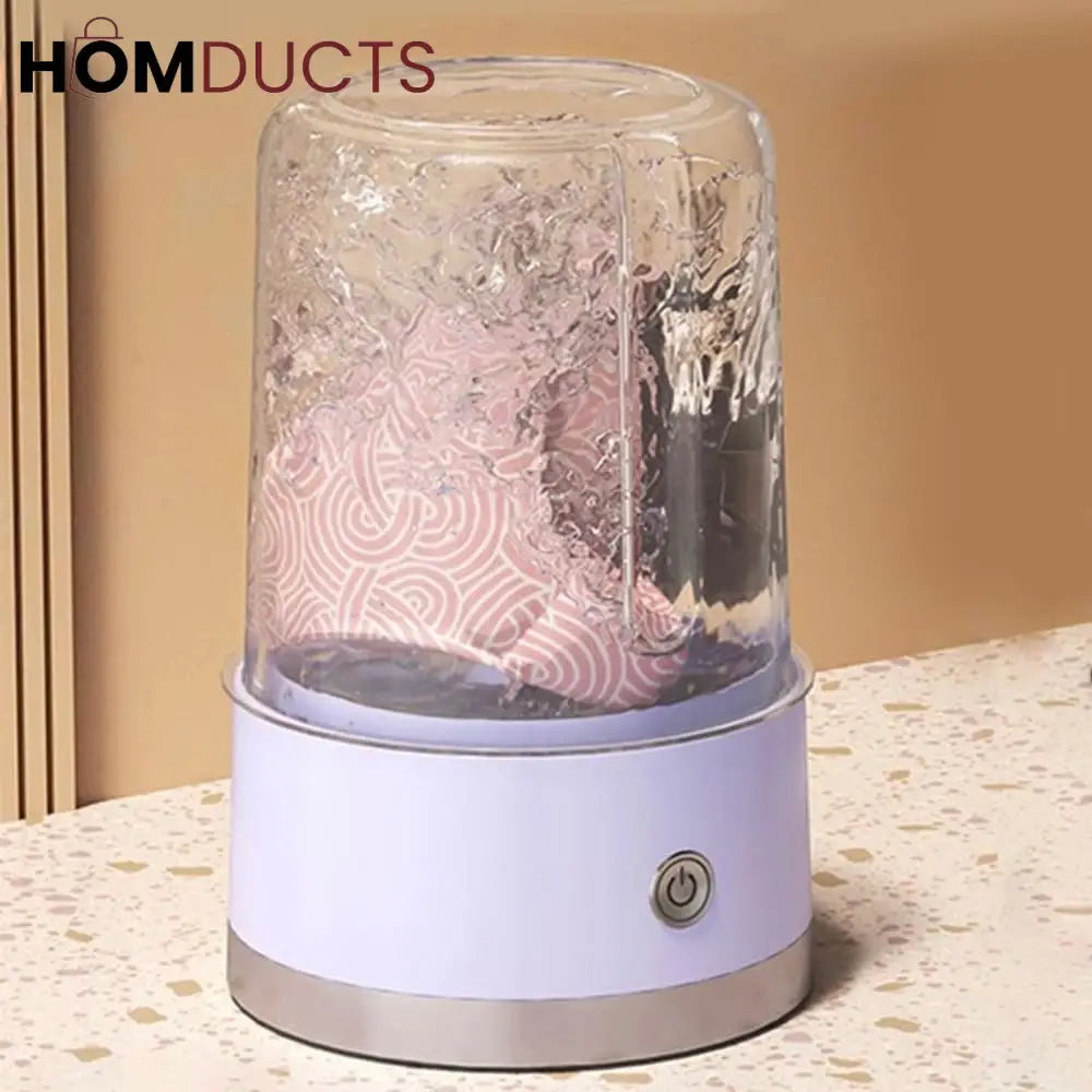 Portable Mini Washing Machine - Compact Laundry Washer with 3 Cycles