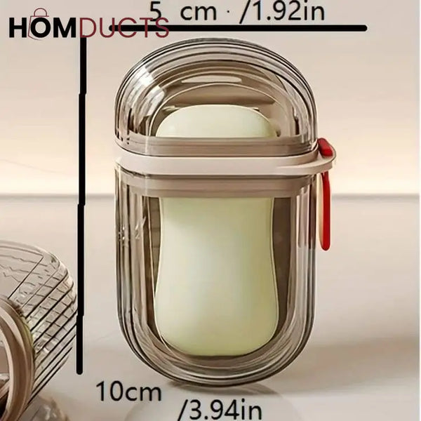 Portable Sealed Travel Soap Box