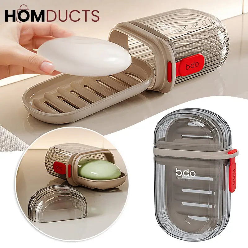 Portable Sealed Travel Soap Box