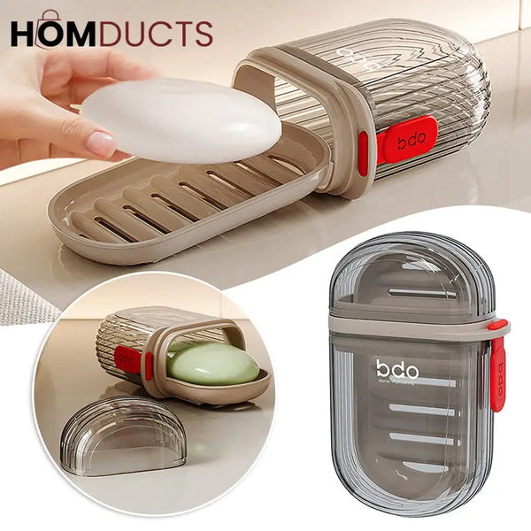 Portable Sealed Travel Soap Box