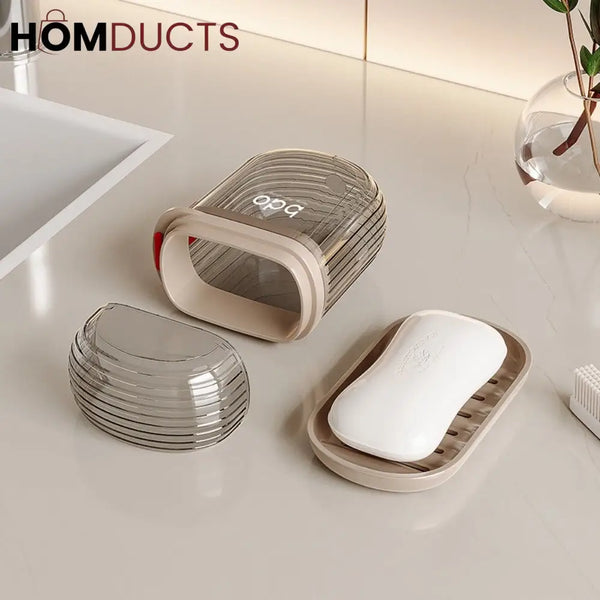 Portable Sealed Travel Soap Box