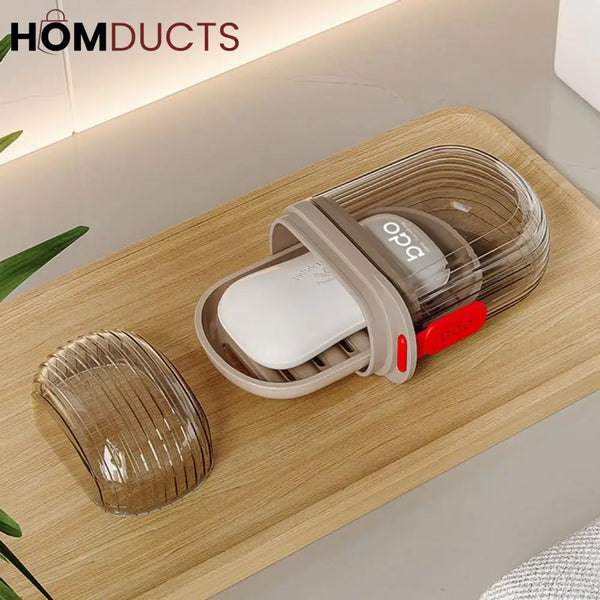 Portable Sealed Travel Soap Box