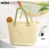 Portable Handheld Picnic Basket, Handheld Kitchen  Grocery Basket, Multipurpose Laundry Basket, Creative Hollow Out Shower Basket