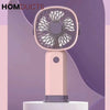 Portable USB Rechargeable Mini Fan with Phone Holder | Fast Charging Handheld Travel & Office Fan