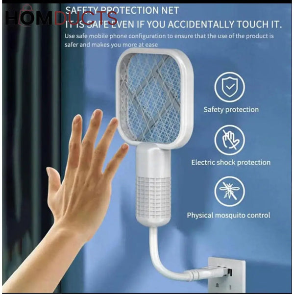 Portable UV Mosquito Killer Lamp – USB Plug-in Insect Trap with Night Light