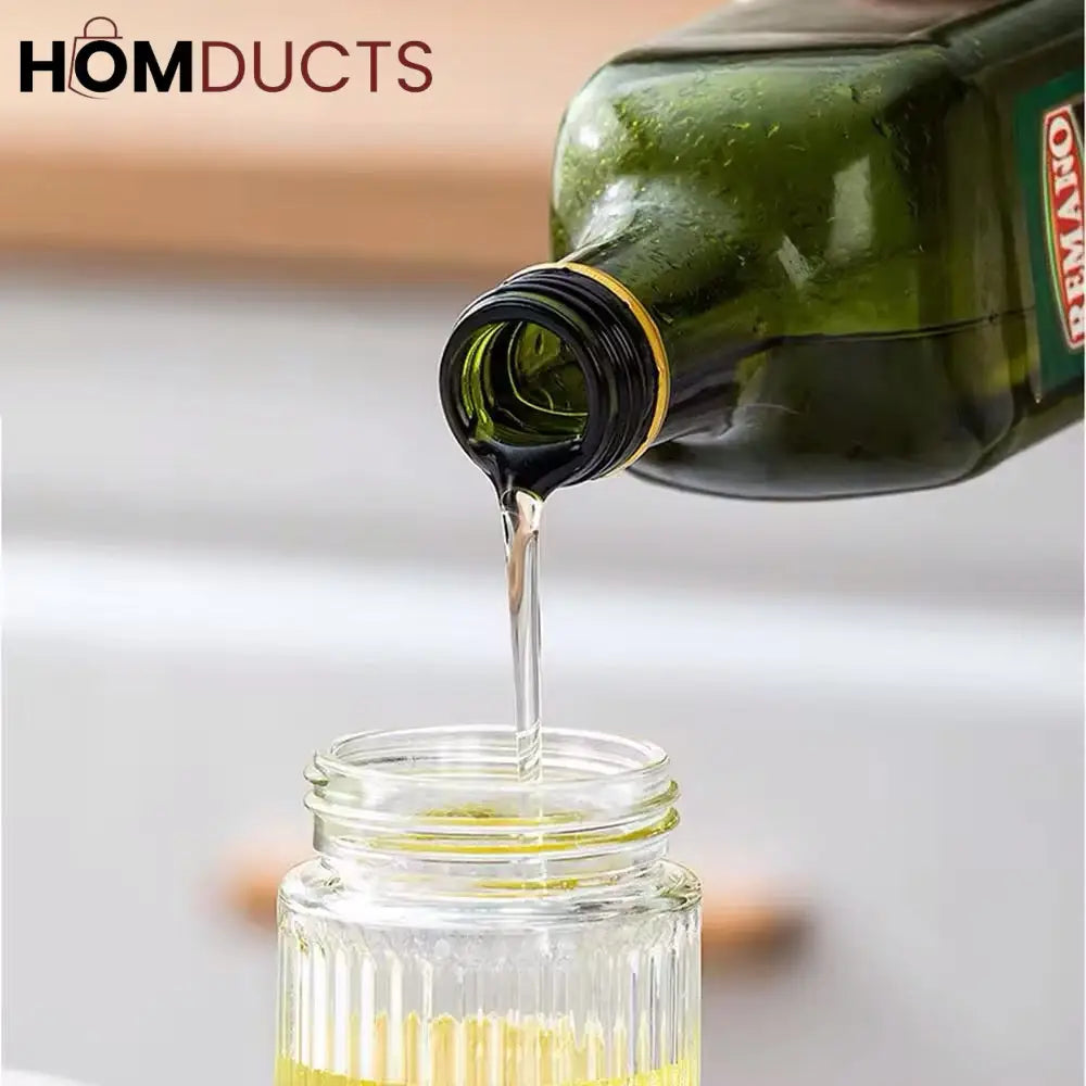 Precision 250ml Glass Oil Spray Bottle - Leak-Proof Kitchen Mister for Healthy Cooking