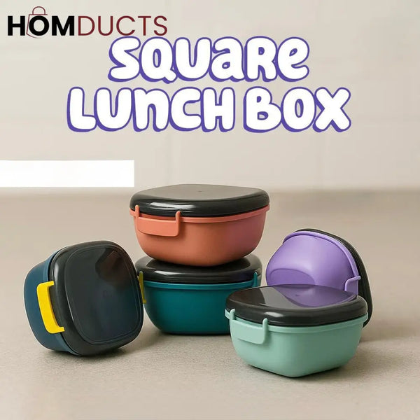 Premium ColorPop Food Storage Container Set – Leakproof BPA-Free Microwave Safe (700ml) (1pc)