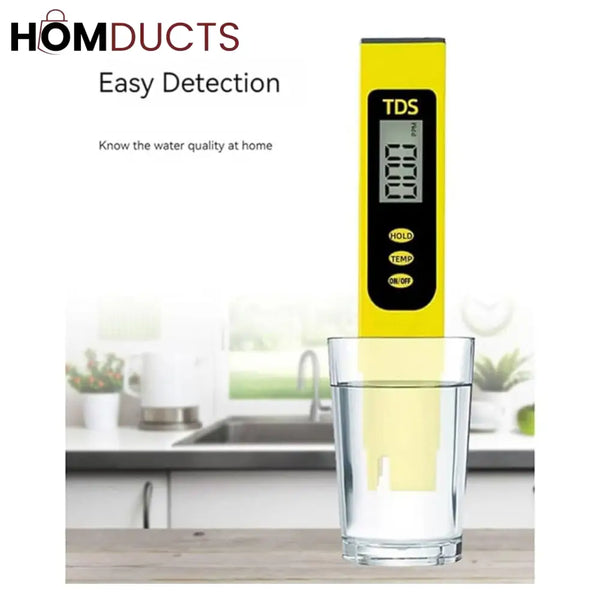Premium Digital TDS Meter – Water Quality Tester with Temperature Display
