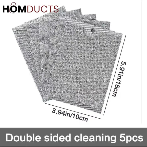 Premium Double-Sided Scrubber Pads – Heavy Duty Kitchen Cleaning Sponges