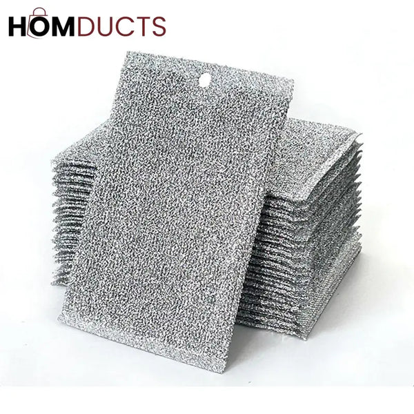Premium Double-Sided Scrubber Pads – Heavy Duty Kitchen Cleaning Sponges