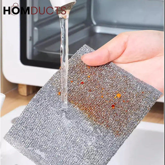 Premium Double-Sided Scrubber Pads – Heavy Duty Kitchen Cleaning Sponges