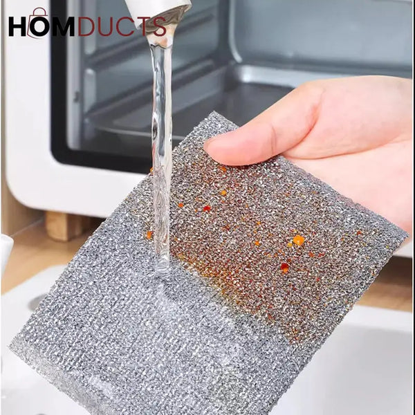 Premium Double-Sided Scrubber Pads – Heavy Duty Kitchen Cleaning Sponges