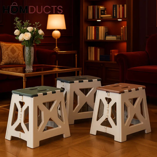 Premium Foldable Utility Stools – Luxury Multi-Purpose Step Seats