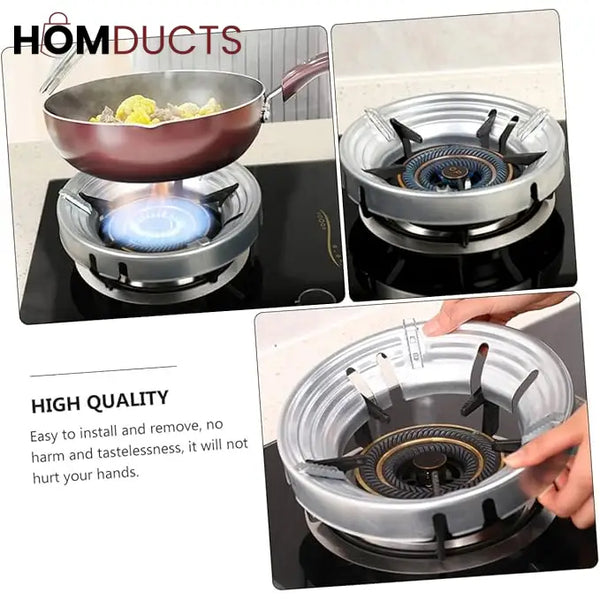 Premium Gas Stove Cover: Energy Saving, Easy Clean, Universal Fit