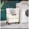 Premium Luxury Laundry Basket With Wheels