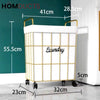 Premium Luxury Laundry Basket With Wheels