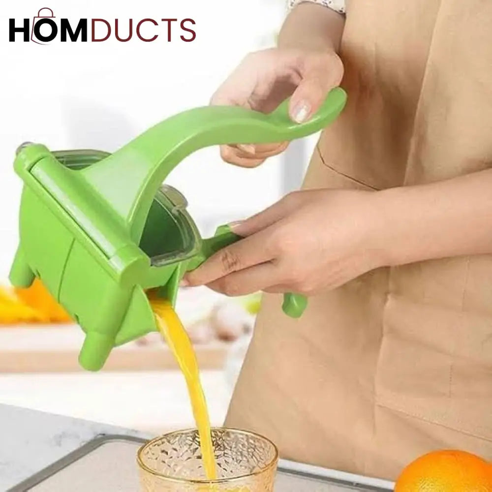 Premium Manual Citrus Juicer & Lemon Squeezer - Fresh Fruit Juice Press