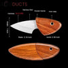 Premium Mini Chef Knife - Ergonomic Pakkawood Handle