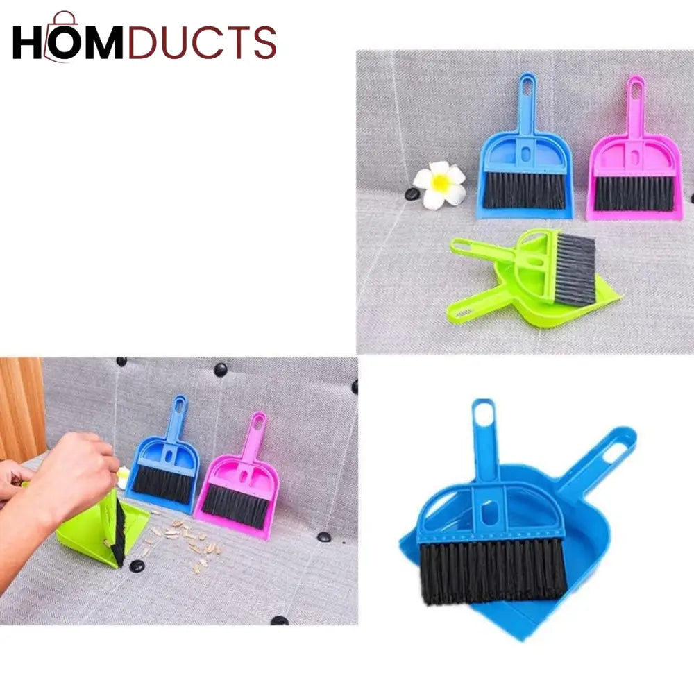 Premium Mini Dustpan & Brush Set – Compact Cleaning Tool for Home Office & Kitchen
