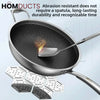 Premium Non-Stick Honeycomb Wok - 316 Stainless Steel Gas & Induction Compatible Cookware