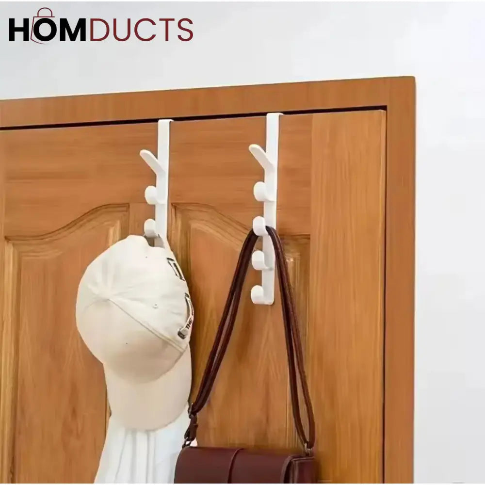 Premium Over-the-Door Hook Hanger – Space-Saving Multi-Purpose Organizer