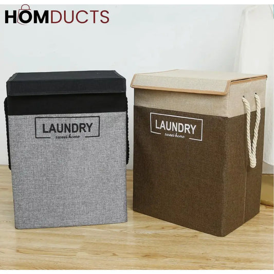 Premium Quality Laundry Basket With Lid