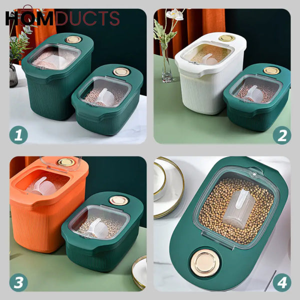 Premium Quality Sealed Rice Container – Homducts