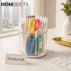 Premium Rotating Acrylic Pen Holder – 360° Organizer for Desk & Office