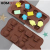 Premium Silicone Chocolate & Candy Mold - Flexible Non-Stick Fondant & Cake Decoration Bar Mould