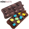 Premium Silicone Chocolate & Candy Mold - Flexible Non-Stick Fondant & Cake Decoration Bar Mould