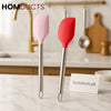 Premium Silicone Spatula with Stainless Steel Handle – Heat Resistant 25cm (1pc)