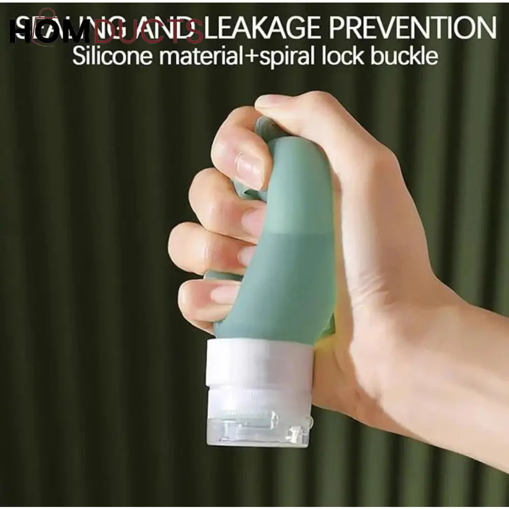 Premium Silicone Travel Bottles Set – Leakproof Refillable Toiletry Containers (3 Pack)