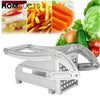 Premium Stainless Steel French Fry & Vegetable Cutter – Heavy Duty Potato Chopper