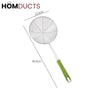 Premium Stainless Steel Frying Skimmer with Silicone Handle – Oil Strainer & Food Lifter
