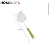 Premium Stainless Steel Frying Skimmer with Silicone Handle – Oil Strainer & Food Lifter