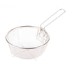 Premium Stainless Steel Round Deep Fry Basket - Perfect French Fry Strainer